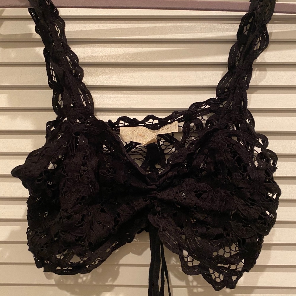 Black bralette